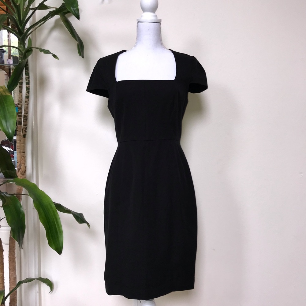Banana Republic Black Sheath Dress